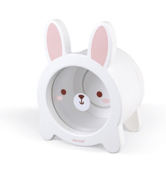 Tirelire lapin blanc JANOD