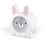 Tirelire lapin blanc JANOD