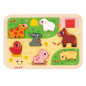 Puzzle Chunky à la Ferme JANOD, dès 18 mois