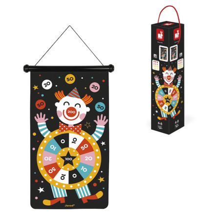 Jeu de fléchettes magnétiques Cirque JANOD
