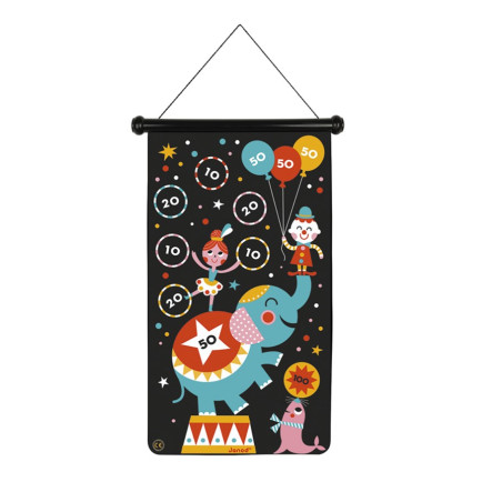 Jeu de fléchettes magnétiques Cirque JANOD