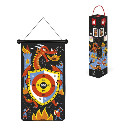 Jeu de fléchettes magnétiques Dragons JANOD