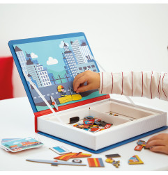 Jeu éducatif Magnéti'Book Pompiers JANOD