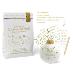 Kit DIY Je Crée ma Boule de Noël BAUBELS