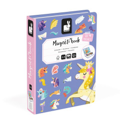 Jeu éducatif Magnéti'Book Licornes JANOD