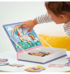 Jeu éducatif Magnéti'Book Licornes JANOD