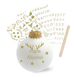 Kit DIY Je Crée ma Boule de Noël BAUBELS