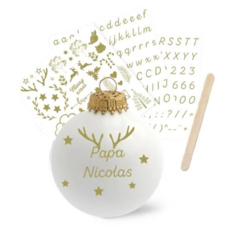 Kit DIY Je Crée ma Boule de Noël BAUBELS