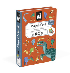 Jeu éducatif Magnéti'Book Dinosaures JANOD