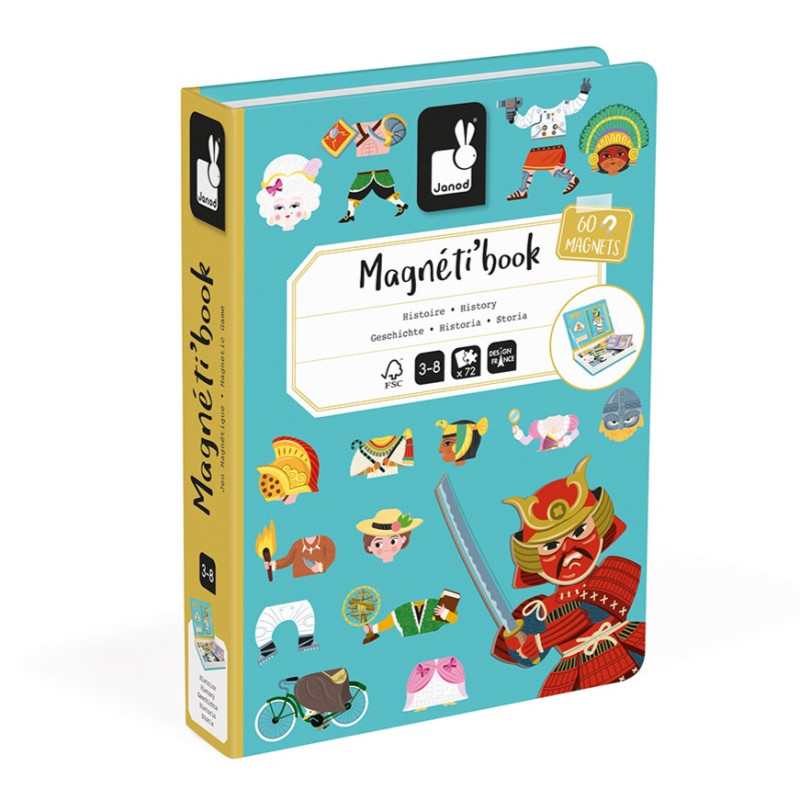 Jeu éducatif Magnéti'Book Histoire JANOD