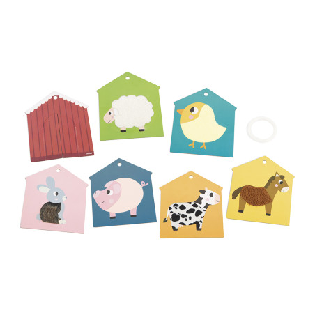 Cartes tactiles Ferme JANOD
