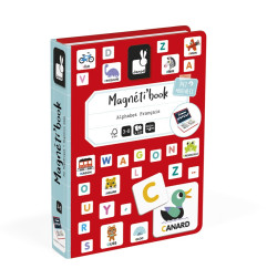 Jeu éducatif Magnéti'Book Alphabet JANOD