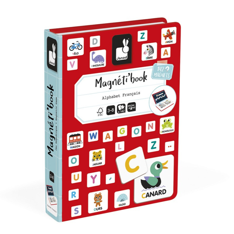Jeu éducatif Magnéti'Book Alphabet JANOD