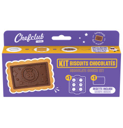 Mini coffret pour Biscuits chocolatés CHEF CLUB