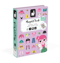 Jeu éducatif Magnéti'Book Déguisements Filles JANOD