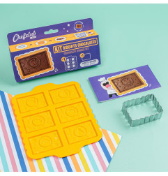 Mini coffret pour Biscuits chocolatés CHEF CLUB