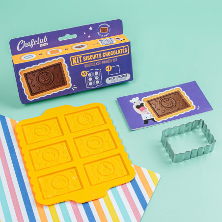 Mini coffret pour Biscuits chocolatés CHEF CLUB