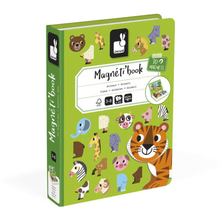 Jeu éducatif Magnéti'Book Animaux JANOD