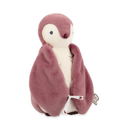 Peluche enregistreur vocal et bruits blancs Pingouin KALOO, rose