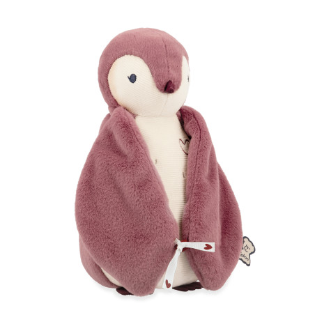 Peluche enregistreur vocal et bruits blancs Pingouin KALOO, rose