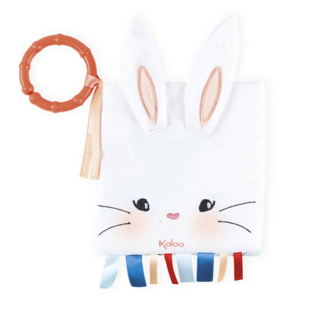 Livre d'éveil en tissu Lapinou Amoureux KALOO