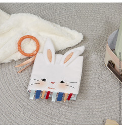 Livre d'éveil en tissu Lapinou Amoureux KALOO