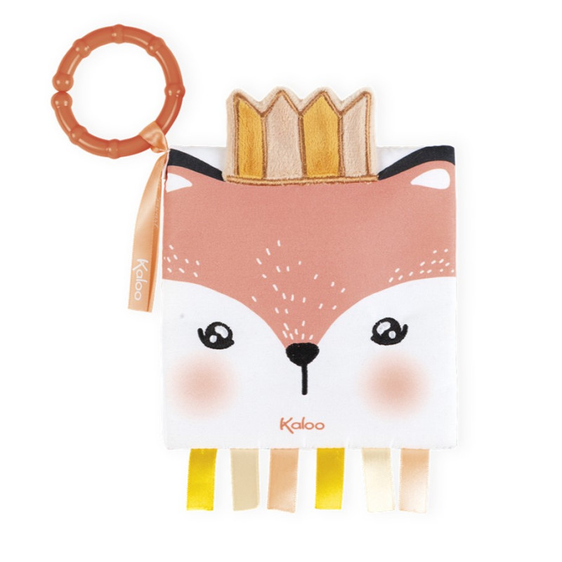 Livre d'éveil en tissu Renardeau Colérique KALOO