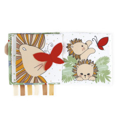 Livre d'éveil en tissu Lionceau Curieux KALOO