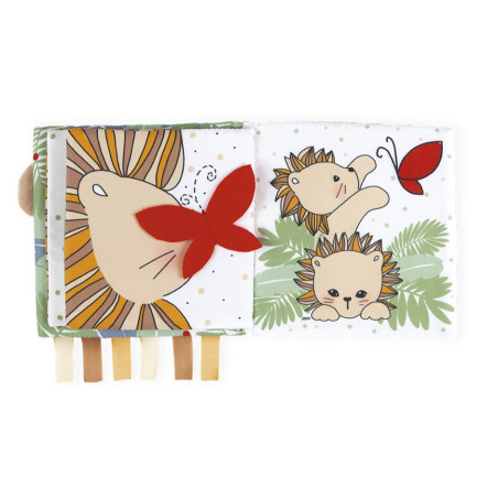 Livre d'éveil en tissu Lionceau Curieux KALOO