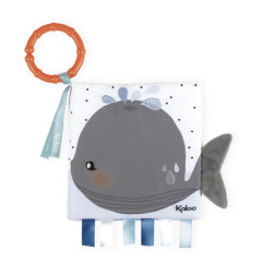 Livre d'éveil en tissu Baleineau Triste KALOO