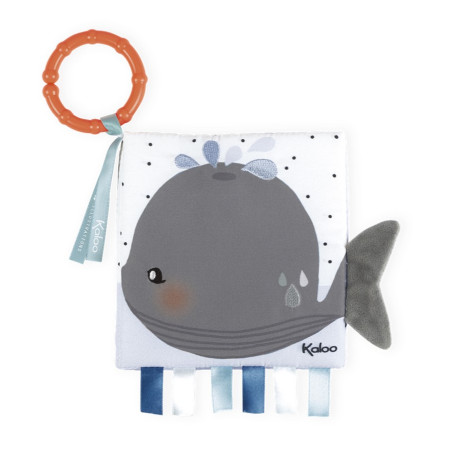 Livre d'éveil en tissu Baleineau Triste KALOO