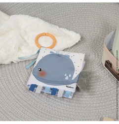 Livre d'éveil en tissu Baleineau Triste KALOO