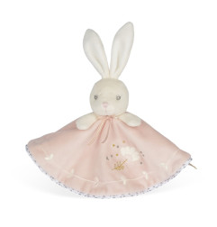 Doudou rond Lapinou KALOO, rose