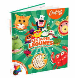 Livre de recettes Les Super Légumes CHEF CLUB