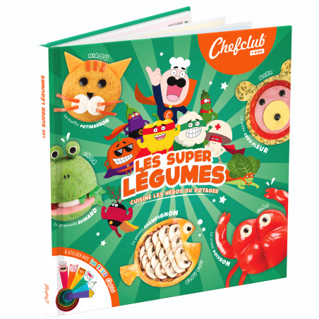 Livre de recettes Les Super Légumes CHEF CLUB