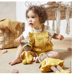 Poupée tissu Naomie KALOO, 25 cm