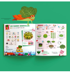 Livre de recettes Les Super Légumes CHEF CLUB