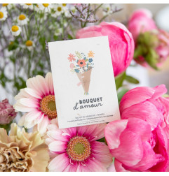 Sachet de graines Bouquet d'Amour (Pensées) LA FABRIQUE A SACHETS