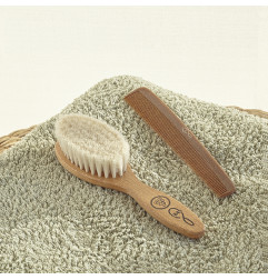 Peigne en fibres végétales de miscanthus LE BIBERON Français