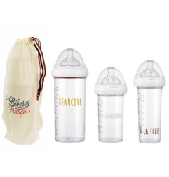 Ensemble de 3 biberons gigognes LE BIBERON Français