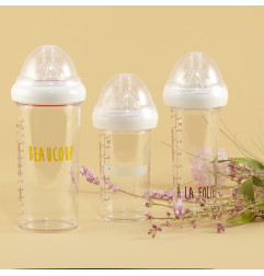 Ensemble de 3 biberons gigognes LE BIBERON Français