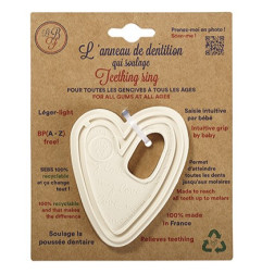 Anneau de dentition coeur LE BIBERON Français