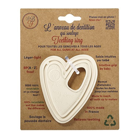 Anneau de dentition coeur LE BIBERON Français