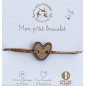 Bracelet Coeur taille M, doré LES PETITES HIRONDELLES, adulte