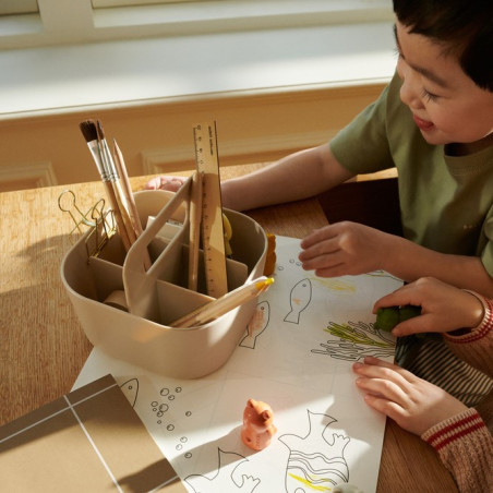 Panier de rangement Sandy LIEWOOD, sable