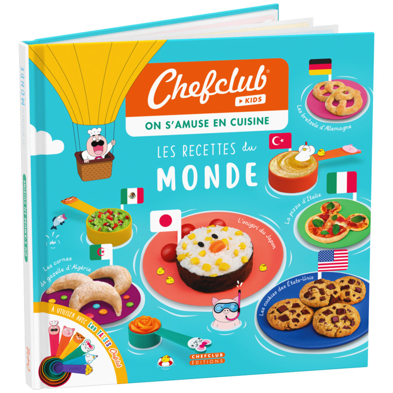 Livre Les Recettes du Monde CHEF CLUB