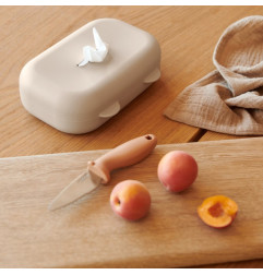 Lot de 2 couteaux d'apprentissage pour enfant Perry LIEWOOD, Terre de Sienne