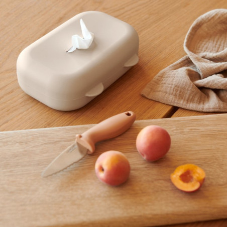 Lot de 2 couteaux d'apprentissage pour enfant Perry LIEWOOD, Terre de Sienne