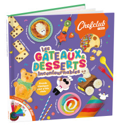 Livre de recettes Les Gâteaux et Desserts Incontournables CHEF CLUB