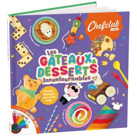 Livre de recettes Les Gâteaux et Desserts Incontournables CHEF CLUB